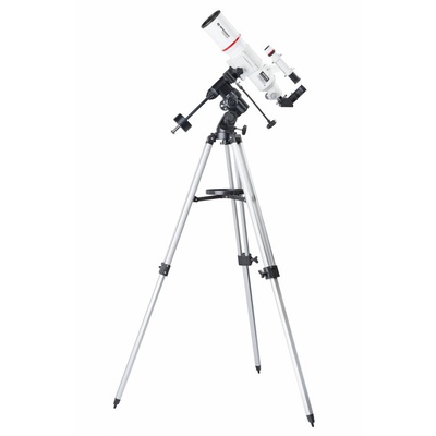  Teleskops BRESSER Refractor 90/500 EQ3 >180x ar zvaigžņu karti