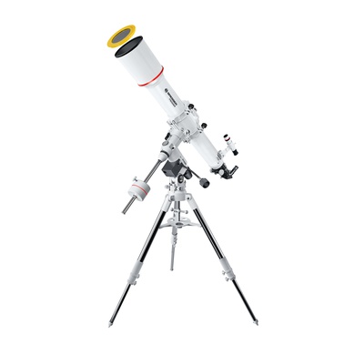  Teleskops, BRESSER Messier AR-102/1000 EXOS-2/EQ5, ar apertūru saules filtru