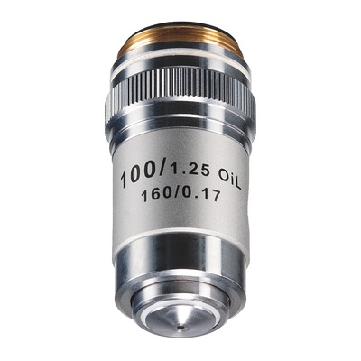  Objectiv, achromatic 100x Oill/1,25 with spring