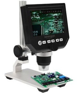  Mikroskops, Omegon Digistar 1x-600x, LCD 4,3 collas  Hover