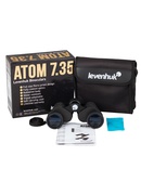  Levenhuk Atom 7x35  Kompakts Porro Prizmas Mitrumizturīgs binoklis Hover
