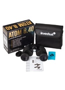  Levenhuk Atom 8x40 Kompakts Porro Prizmas Mitrumizturīgs binoklis Hover