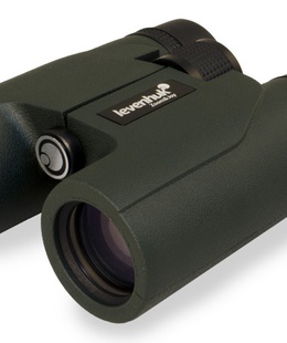  Levenhuk Karma PRO 8x32 Kompakts Mitrumizturīgs Roof Prizmas Binoklis ar Dzidrinātiem BAK4  Hover