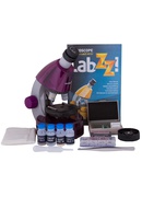  Mikroskops bērniem, Levenhuk LabZZ M101 Amethyst, 40x-640x, ar Eksperimenta komplektu