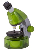  Mikroskops bērniem, Levenhuk LabZZ M101 Lime, 40x-640x, ar Eksperimenta komplektu Hover