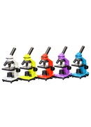  Mikroskops Levenhuk Rainbow 2L PLUS Oranžā Krāsā  ar Eksperimentālo Komplektu K50 Hover