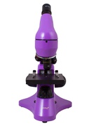  Mikroskops ar Eksperimentālo Komplektu K50 Levenhuk Rainbow 50L Violētā krāsā 40x - 800x Hover