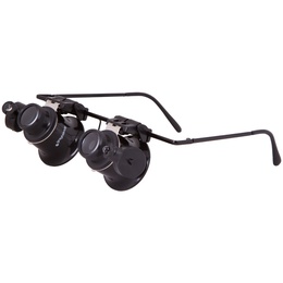  Levenhuk Zeno Vizor G2 PLUS Palielināmais stikls & Brilles ar Apgaismojumu (20x)