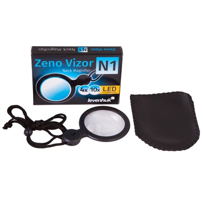  Palielināmais Stikls Levenhuk Vizor N1 ar LED Apgaismojumu  46mm  4x-10x