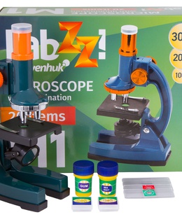  Mikroskops Bērniem ar Komplektu Levenhuk LabZZ M1 100x-300x  Hover