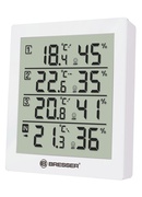  Meteoroloģiskā stacija Bresser Temeo Hygro Quadro, balta