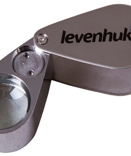  Kabatas Lupa ar Apgaismojumu un metāla korpusu Levenhuk Zeno GeM M9 PLUS (30x)  Hover