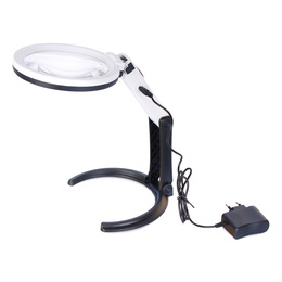  Galda Lupa & Lampa ar Regulējamu Stiprinājumu Levenhuk D7 PLUS (2-5x)