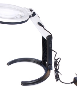  Galda Lupa & Lampa ar Regulējamu Stiprinājumu Levenhuk D7 PLUS (2-5x)  Hover