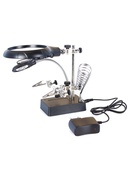  Galda Lupa & Konstruktors ar Apgaismojumu un Lokano Stiprinājumu Levenhuk Zeno D11 PLUS (2 Hover