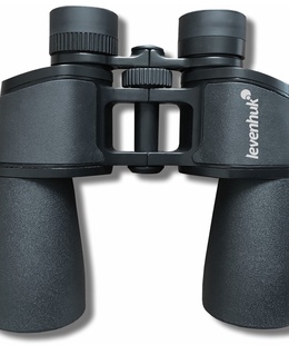  Mitrumizturīgs Porro Levenhuk Sherman BASE 12x50 binoklis ar BAK4 Stiklu Prizmām  Hover