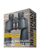  Mitrumizturīgs Porro Levenhuk Sherman BASE 12x50 binoklis ar BAK4 Stiklu Prizmām Hover