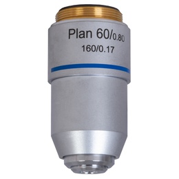  Levenhuk MED 60x Plan Ahromatiskā objektīvs