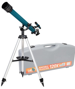  Teleskops Levenhuk LabZZ TK60 ar cieto koferi  Hover