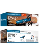  Teleskops, Discovery Sky T76 ar grāmatu Hover