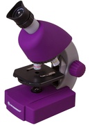  Mikroskops,Bresser Juniors 40x-640x Violets ar eksperimenta komplektu, ar telefona adapter