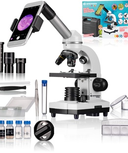  BRESSER JUNIOR Biolux SEL Student Microscope with hard shell case  Hover