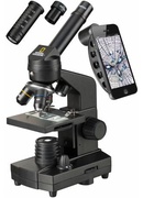  Mikroskops NATIONAL GEOGRAPHIC 40X-1280X ar eksperimentālo komplektu un viedtālruņa adapte