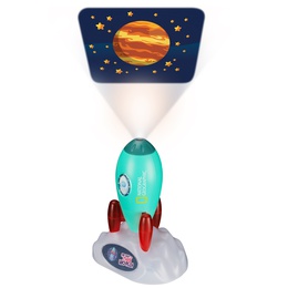  Slaidu projektors, Space Rocket & Night Light, NATIONAL GEOGRAPHIC