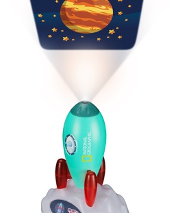 Slaidu projektors, Space Rocket & Night Light, NATIONAL GEOGRAPHIC  Hover