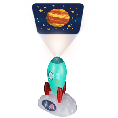  Slaidu projektors, Space Rocket & Night Light, NATIONAL GEOGRAPHIC