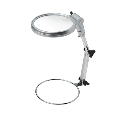  Sewing Magnifier BRESSER 2x/4x with LED Illumination, Diameter 120mm