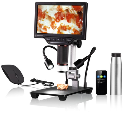  Digitālais mikroskops WiFi 1080P 2L ar LCD ekrānu, BRESSER