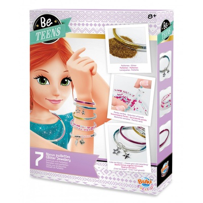  Mirdzošo rokassprādžu komplekts, Buki Crafts