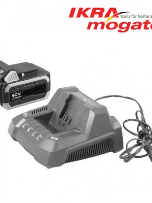  Ikra Mogatec 40V Li-Ion R3 Charger Fast Atra Lādētājs  Hover