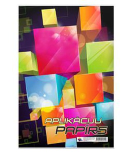  Aplikāciju papīrs A3,  divpusīgs,  8 krāsas  Hover
