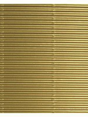  Gofrēts kartons 500x700mm,  zelts,  1 loksne  Hover