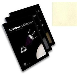  Papīrs Curious Metallics White Gold,  A4,  120g,  50 loksnes