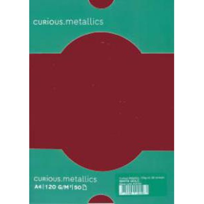  Papīrs Curious Matallick Red lacquer,  A4,  120g,  50 loksnes