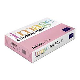  Krāsains papīrs IMAGE C A4 80g/m2 500lap. Coral/rozā krāsā