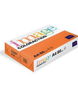  Krāsains papīrs IMAGE C. A4 80g/m2 500lap. Amsterdam/oranžā  Hover