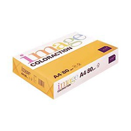  Krāsains papīrs IMAGE C A4 80g/m2 500lp.Venezia oranža krāsa