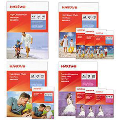  Pašlīmējošs fotopapīrs A4 135g 20lap glancēts Hartwii