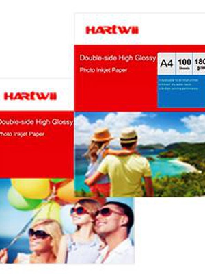  Fotopapīrs A4 160g 20lap glancēts divpusīgs Hartwii  Hover