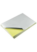  Pašlīmejošs PET Vinil A4 20lap Silk Silver 50mk 100mk back