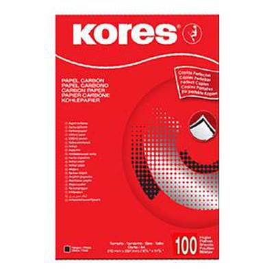  Kopējamais papīrs KORES,  A4,  100 loksnes,  melna krāsa