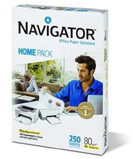 Papīrs NAVIGATOR Multifunctional A4 80g 250lap.  Hover