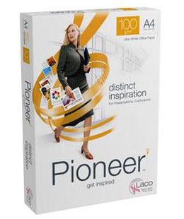  Papīrs PIONEER A4 100g/m2,  250 loksnes  Hover
