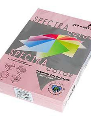  Krāsains papīrs A4 80g 500lap Rose IT 140 Spectra  Hover