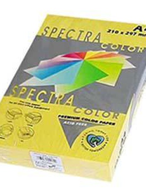  Krāsains papīrs A4 80g 500lap Yellow IT 160 Spectra  Hover