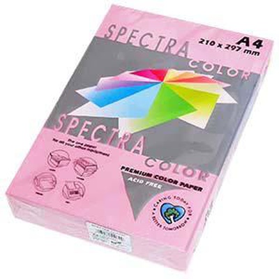  Krāsains papīrs A4 80g 500lap Pink IT 170 Spectra
